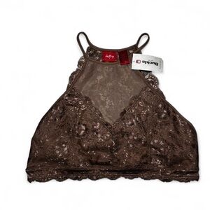 Daytrip Chocolate Lace crop top